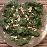 Asian Spinach w/ Peanut Sauce