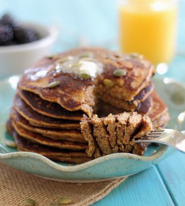 Pumpkin pancakes